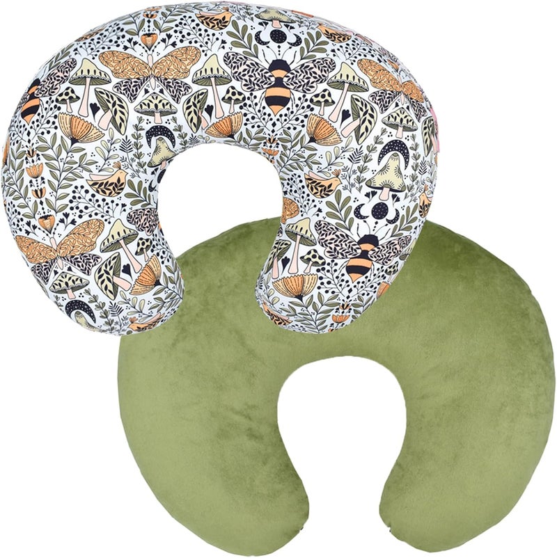 Winmany Baby Nursing Pillow Cover Newborn Removable Breastfeeding Pillowcover Cute Pattern Girls Boys Nursing Pillowcase for Breast and Bottole Feeding - Image 1